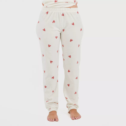 Pijama polar Fanny rosa
