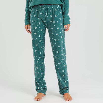 Pijama polar Elf verde frances