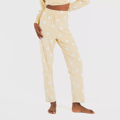 Pijama de veludo baunilha Dula