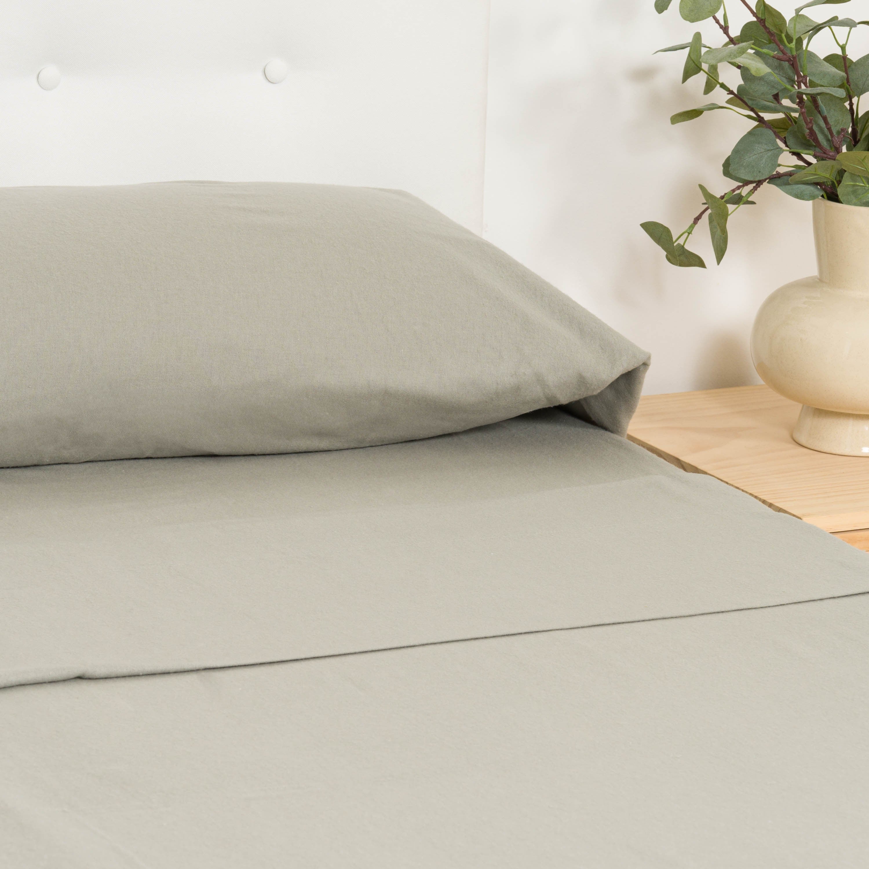 conjunto de lençóis de flanela lisa