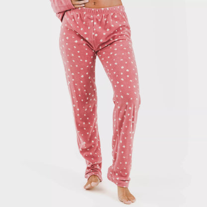Pijama polar Dada rosa