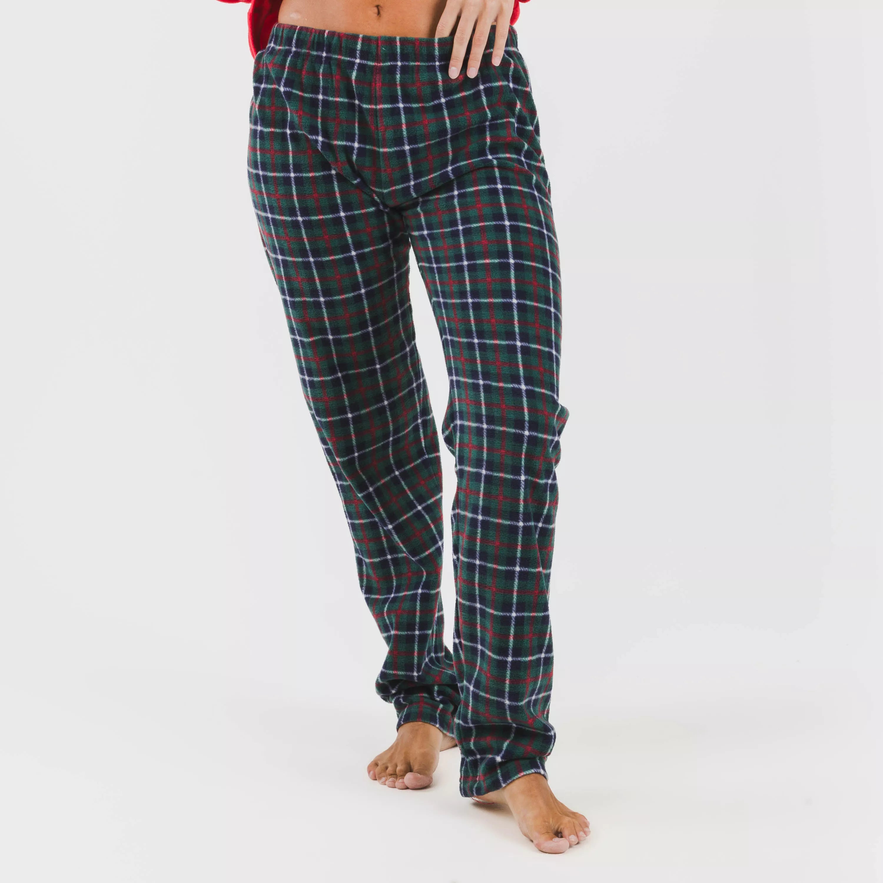 Pijama de lã vermelha Eiko