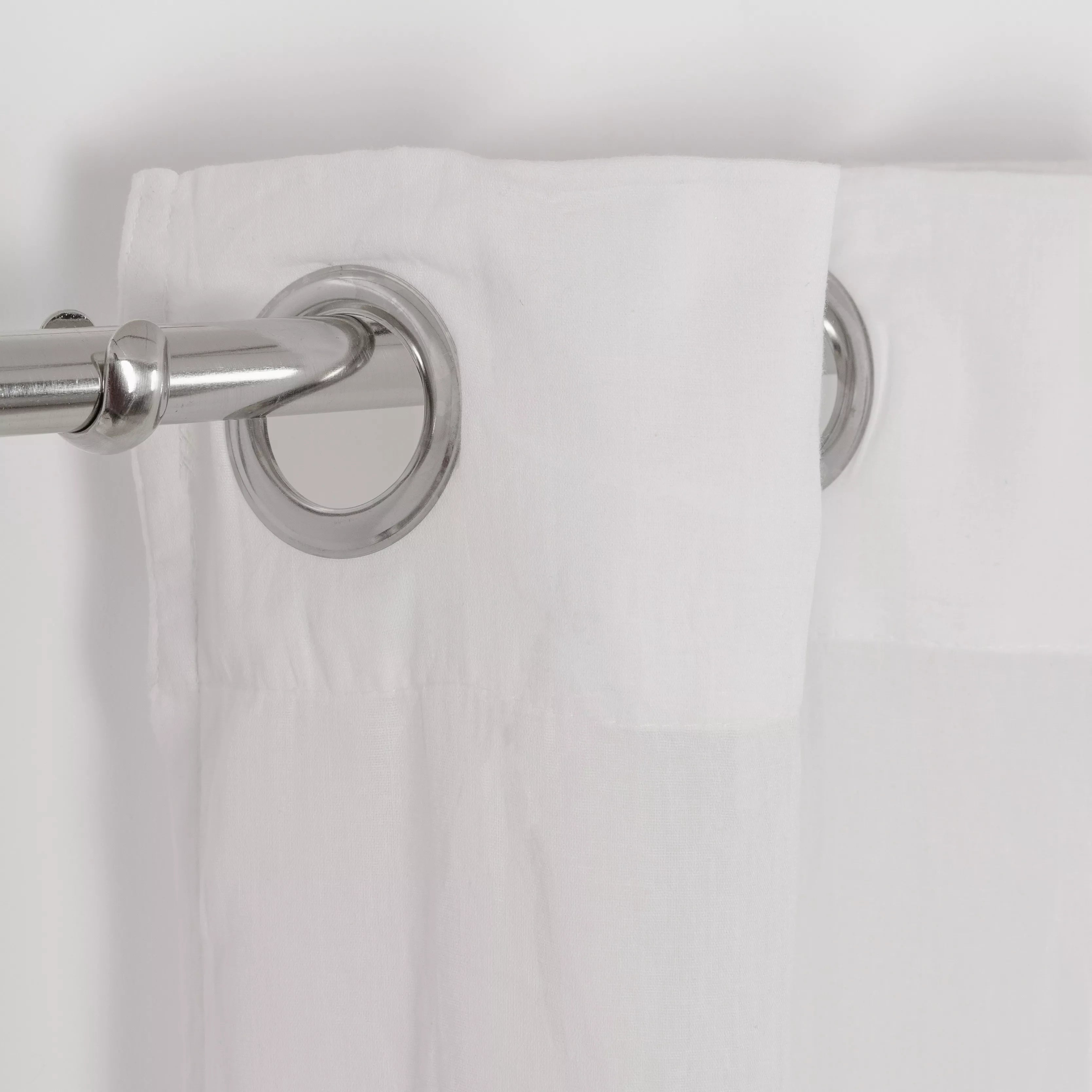 cortina de voile de algodão