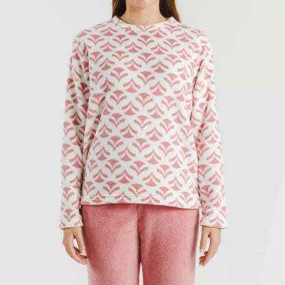 pijama coral malva Etea