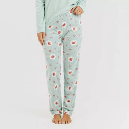 Pijama polar Nolan verde