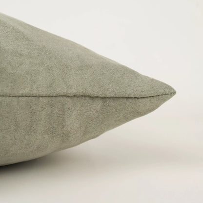 Almofada quadrada em camurça macia - capa + enchimento