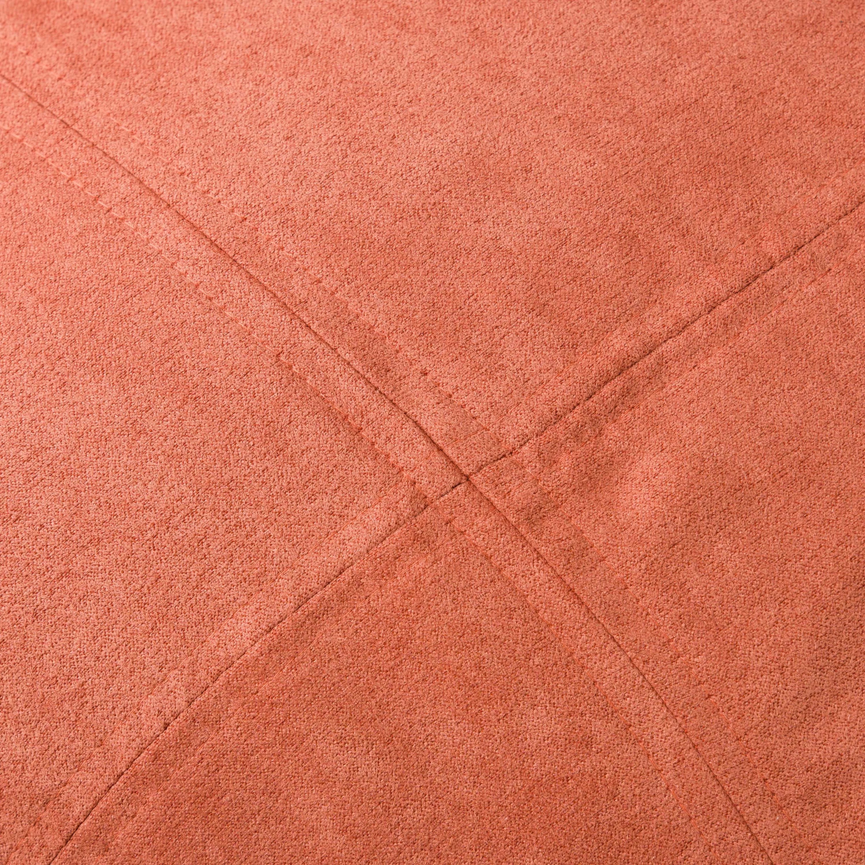 Almofada quadrada em camurça macia - capa + enchimento