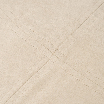 Almofada quadrada em camurça macia - capa + enchimento