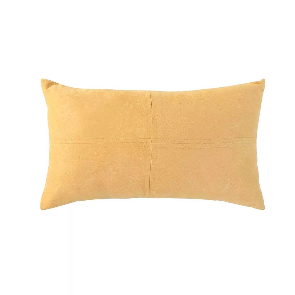 Almofada retangular 30x50 em camurça lisa - capa + enchimento