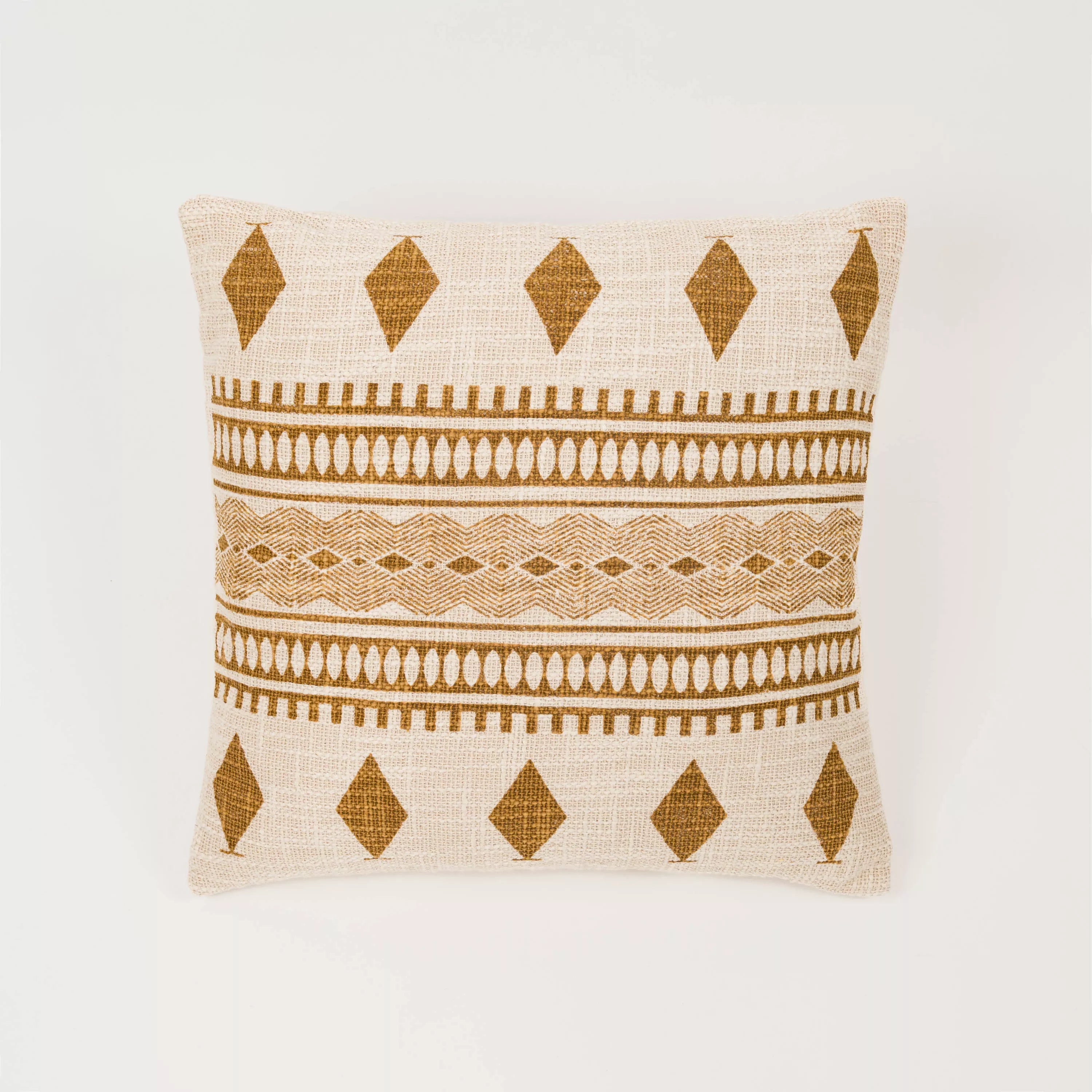 Almofada quadrada Fauno em algodão 45x45 - capa + enchimento