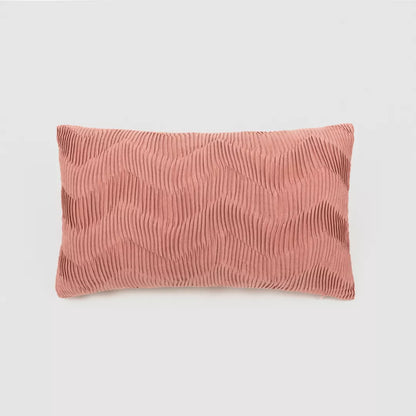 NOVA ALMOFADA TRAZA EM CAMURÇA - CAPA + ENCHIMENTO