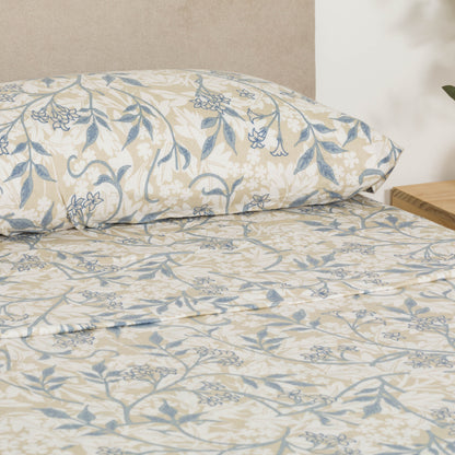 Conjunto de lençóis de flanela Pastora