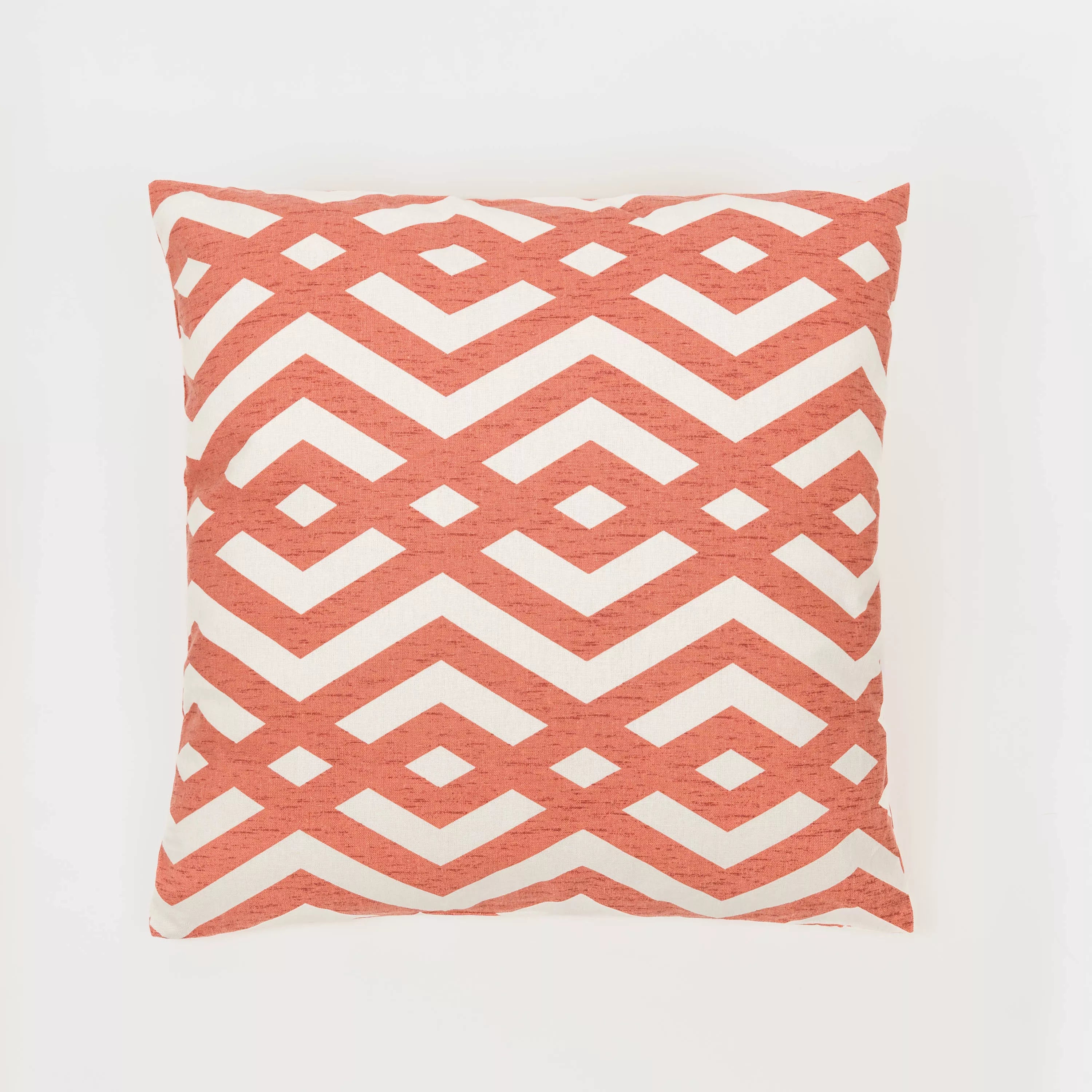 Almofada quadrada Nela, lisa, resistente a manchas, 50x50 cm - capa + enchimento