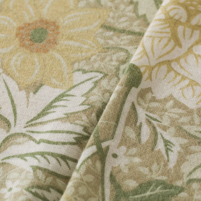 Conjunto de lençóis de flanela verde Clementine