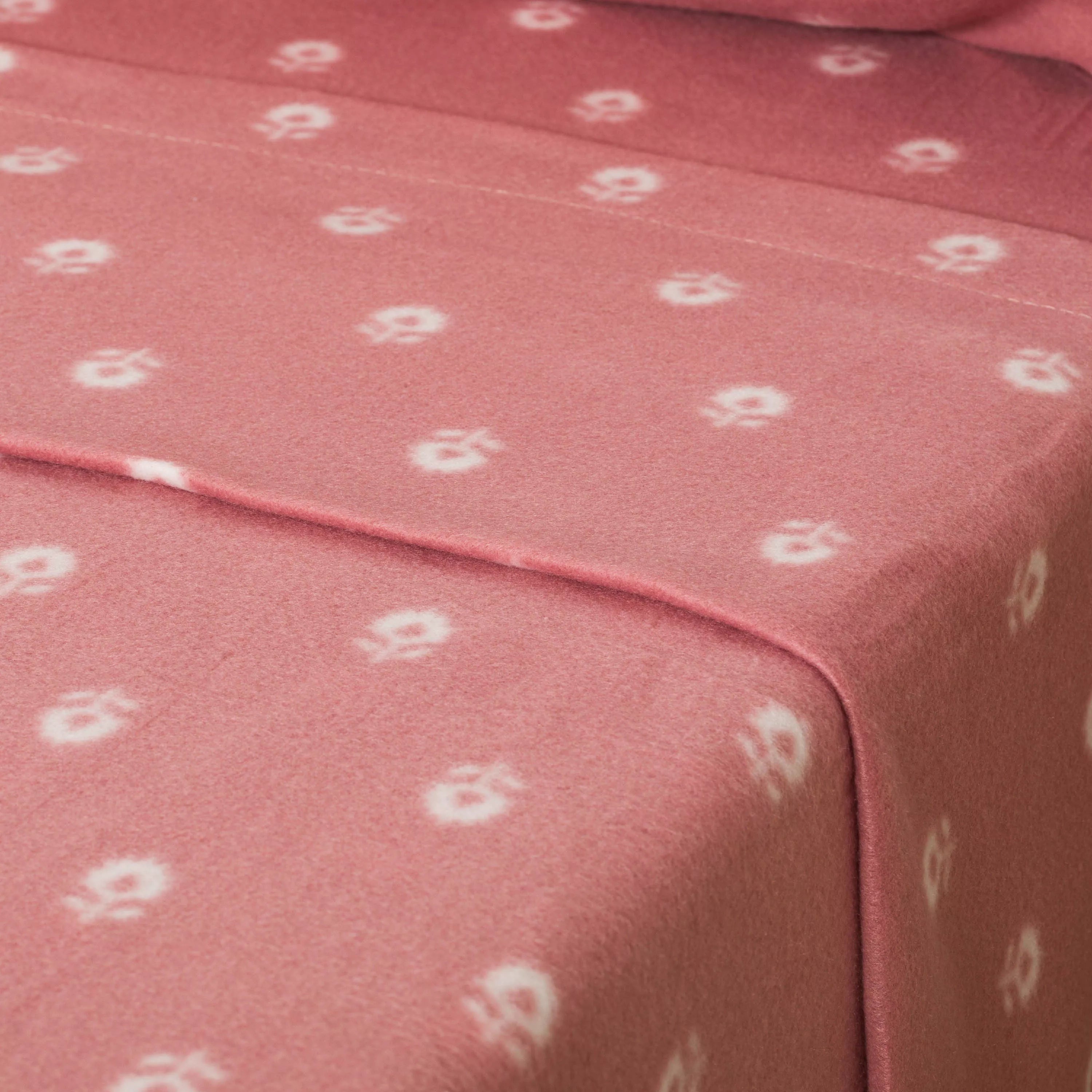 Conjunto de lençóis térmicos cor malva para bebês