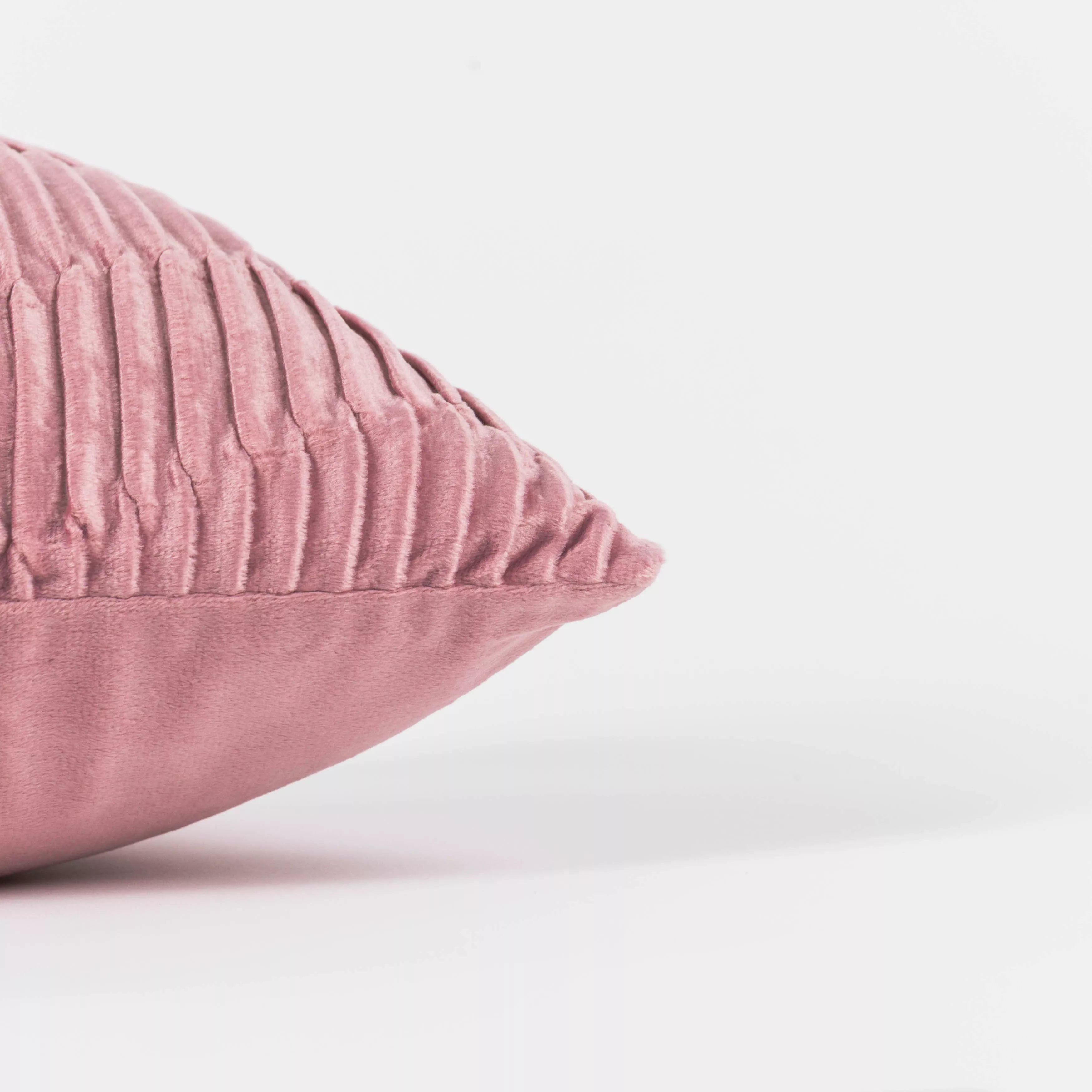 Almofada quadrada Traza nova, em veludo liso, 50x50 cm - capa + enchimento