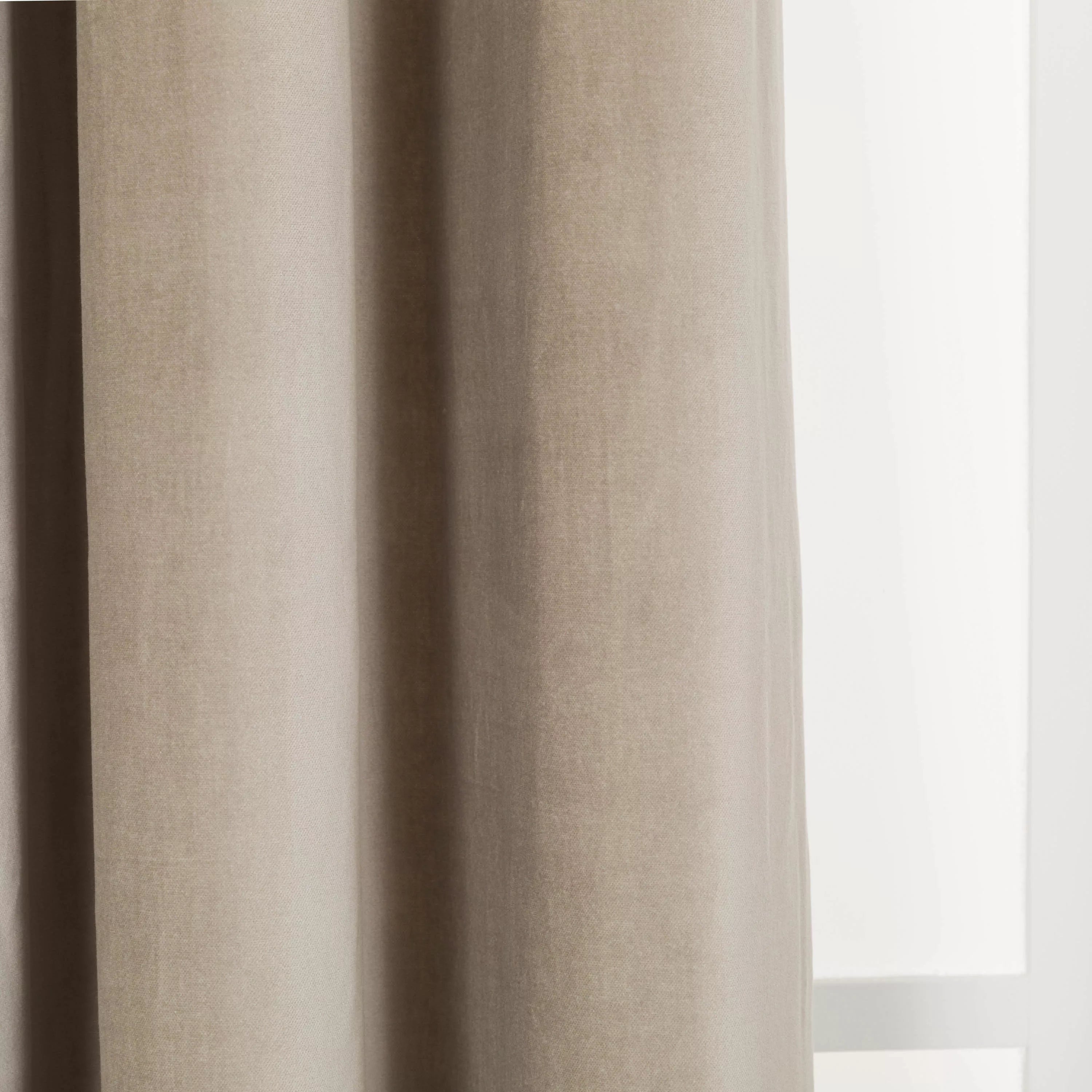 cortina de veludo de algodão