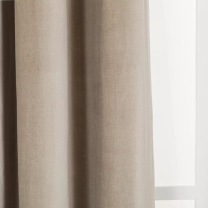 cortina de veludo de algodão