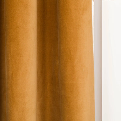 cortina de veludo de algodão