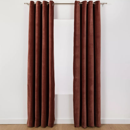 cortina de veludo de algodão