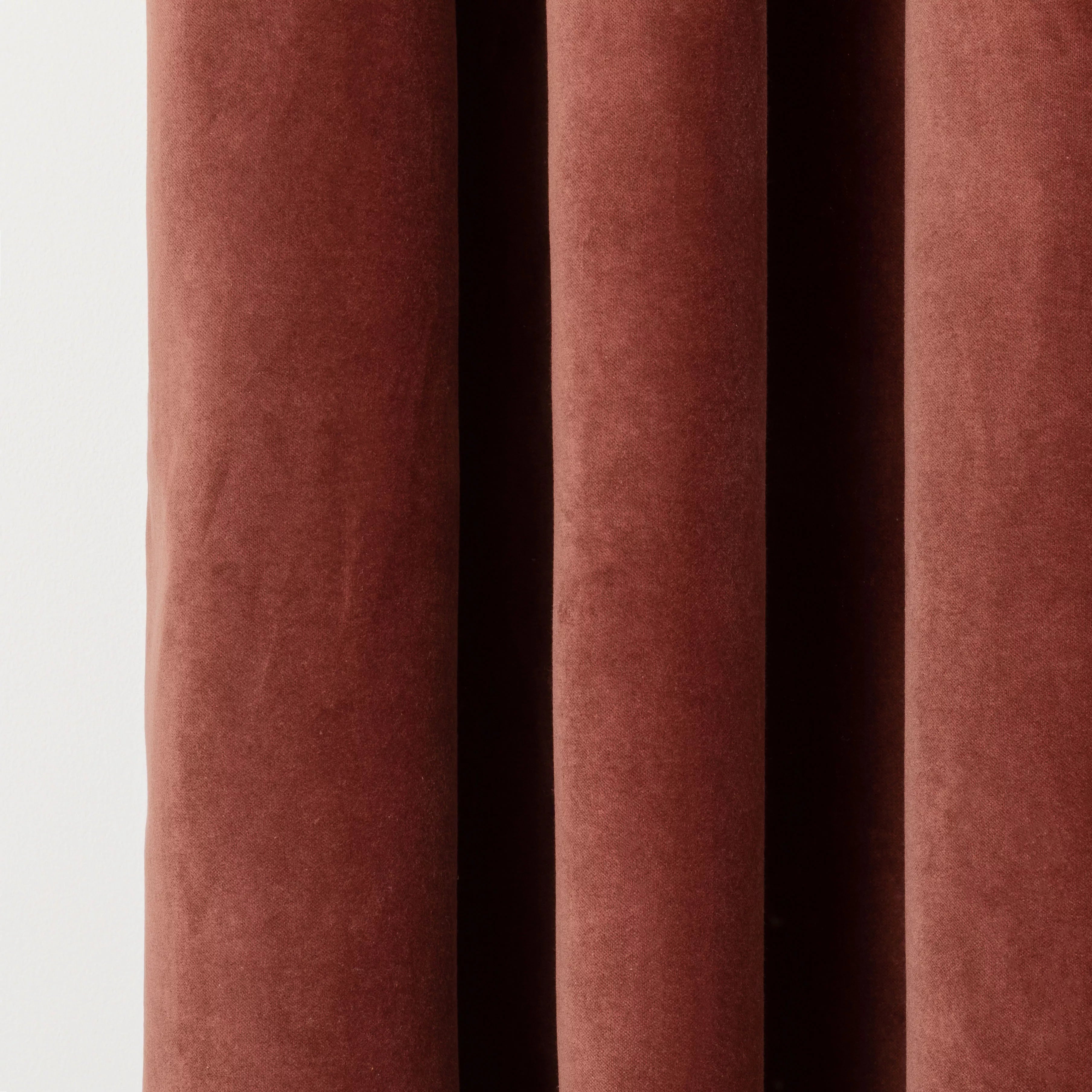 cortina de veludo de algodão