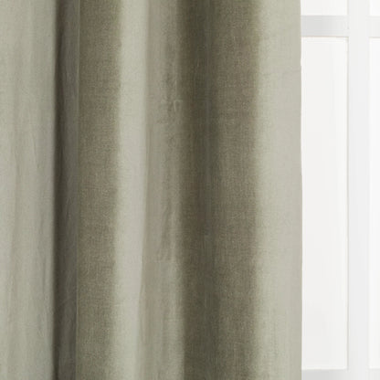 cortina de veludo de algodão