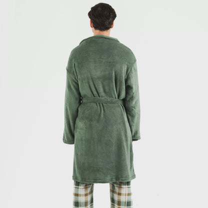 Roupão masculino coral