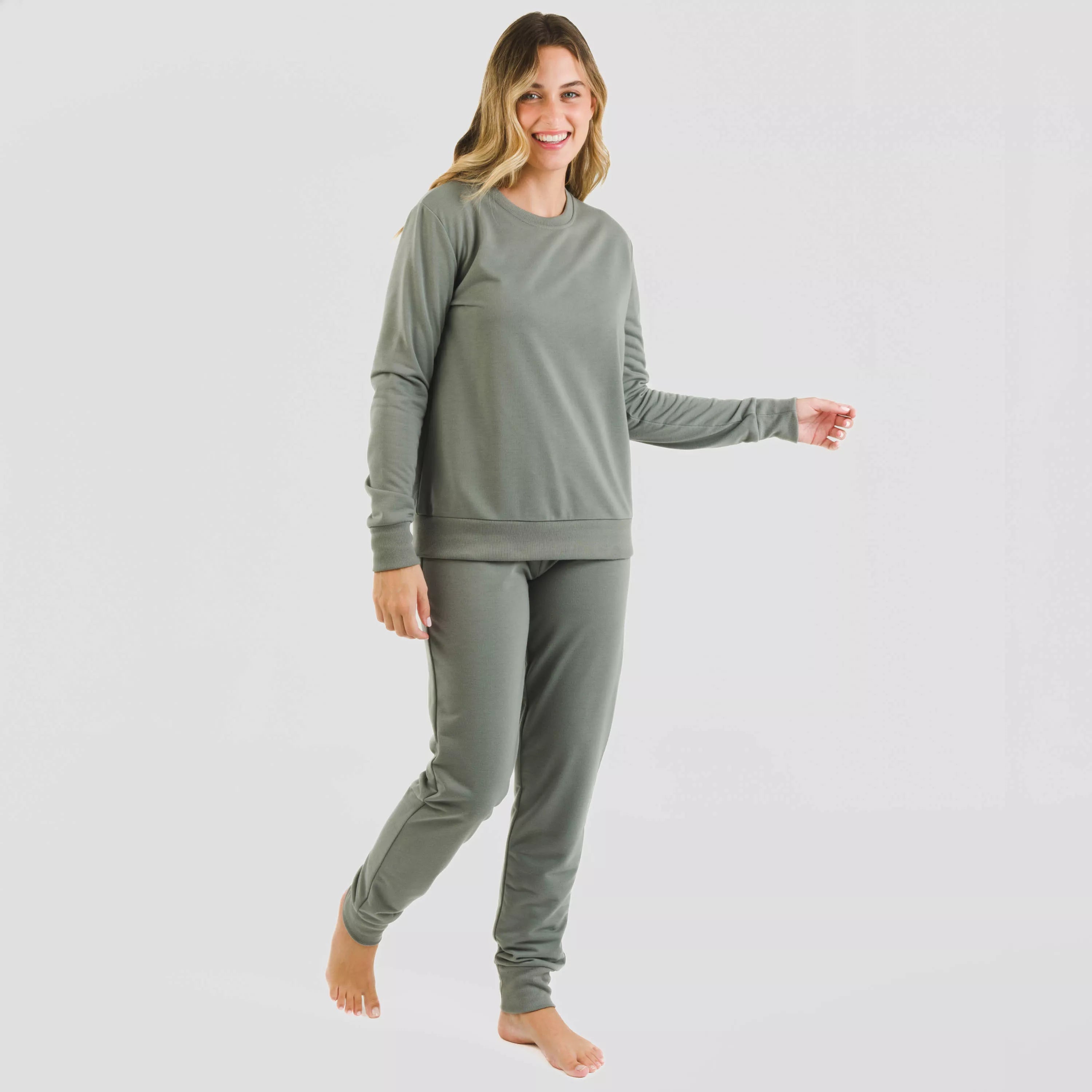 Calça comprida esportiva básica feminina