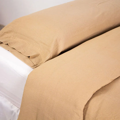 CAPA DE EDREDOM DE FLANELA LISA