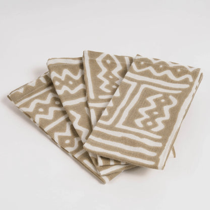 Conjunto de 4 guardanapos Vinuessa