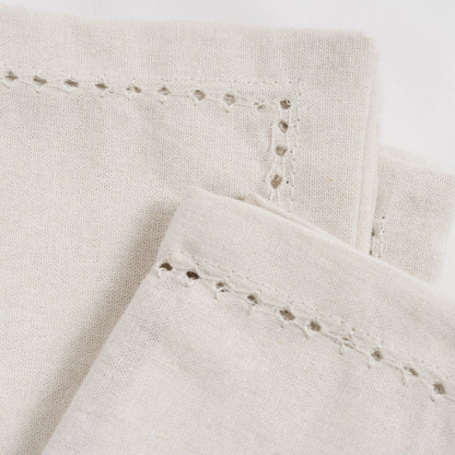 Conjunto de 4 guardanapos lisos