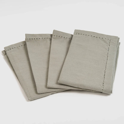 Conjunto de 4 guardanapos lisos