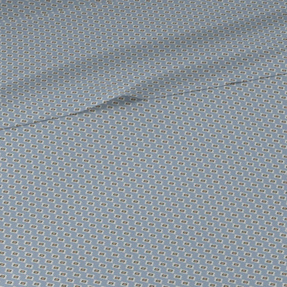 Jogo de lençóis de algodão índigo vibrante