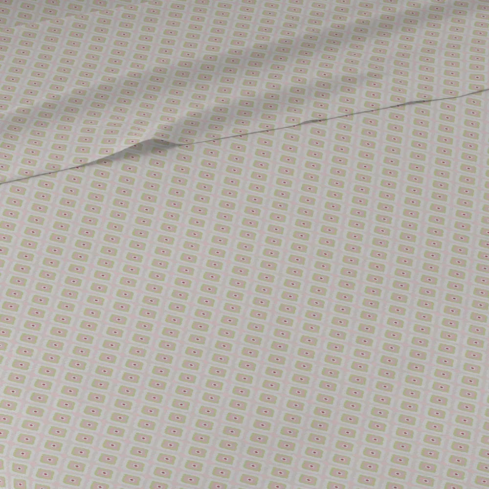 Conjunto de lençóis de algodão Brunette malva