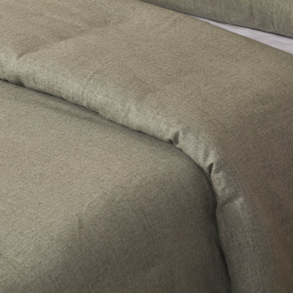 CAPA DE EDREDOM DE FLANELA LISA