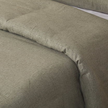 CAPA DE EDREDOM DE FLANELA LISA