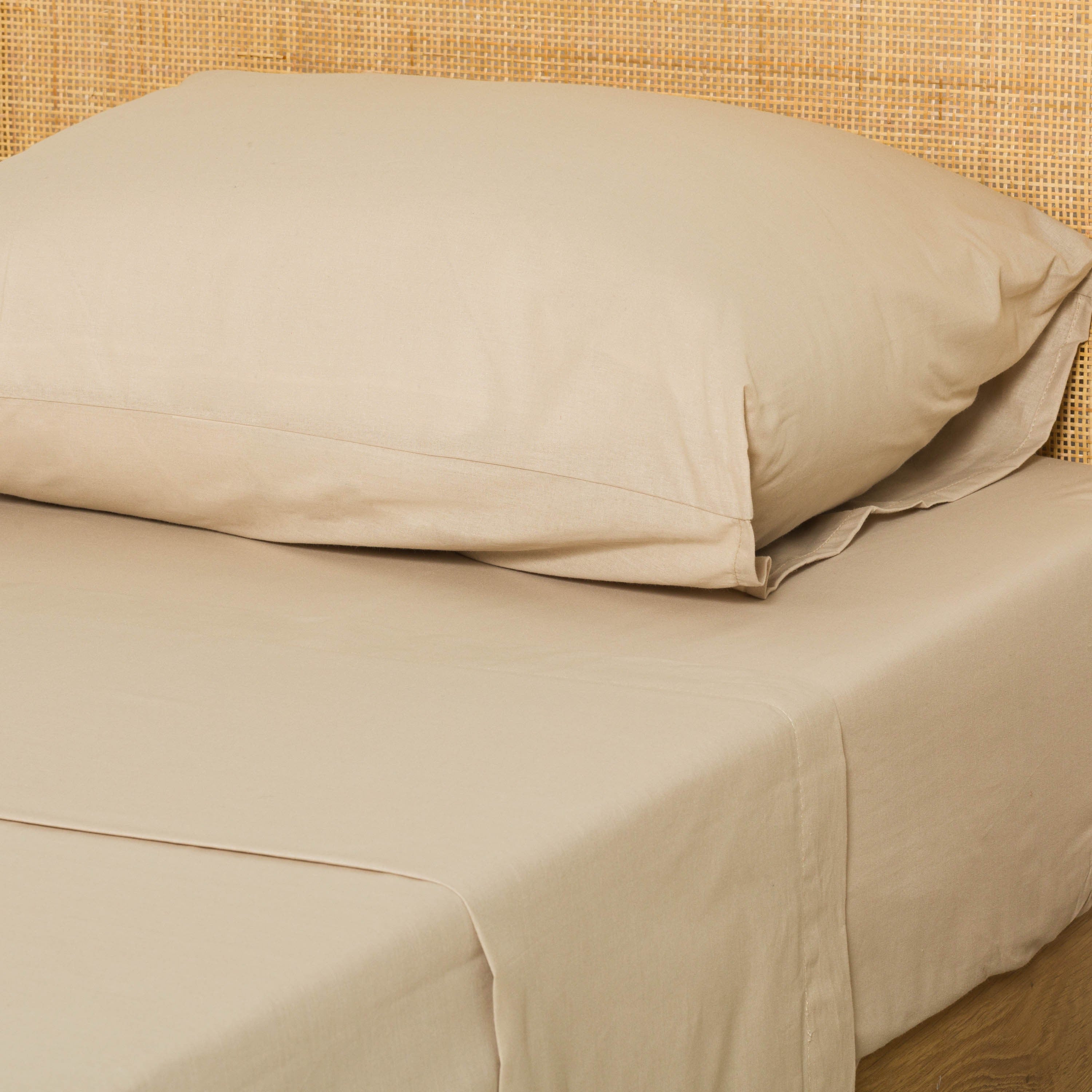 Jogo de lençóis de algodão