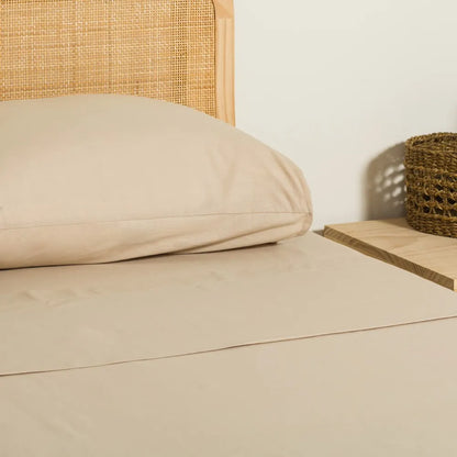 Conjunto de lençóis tingidos de algodão PR