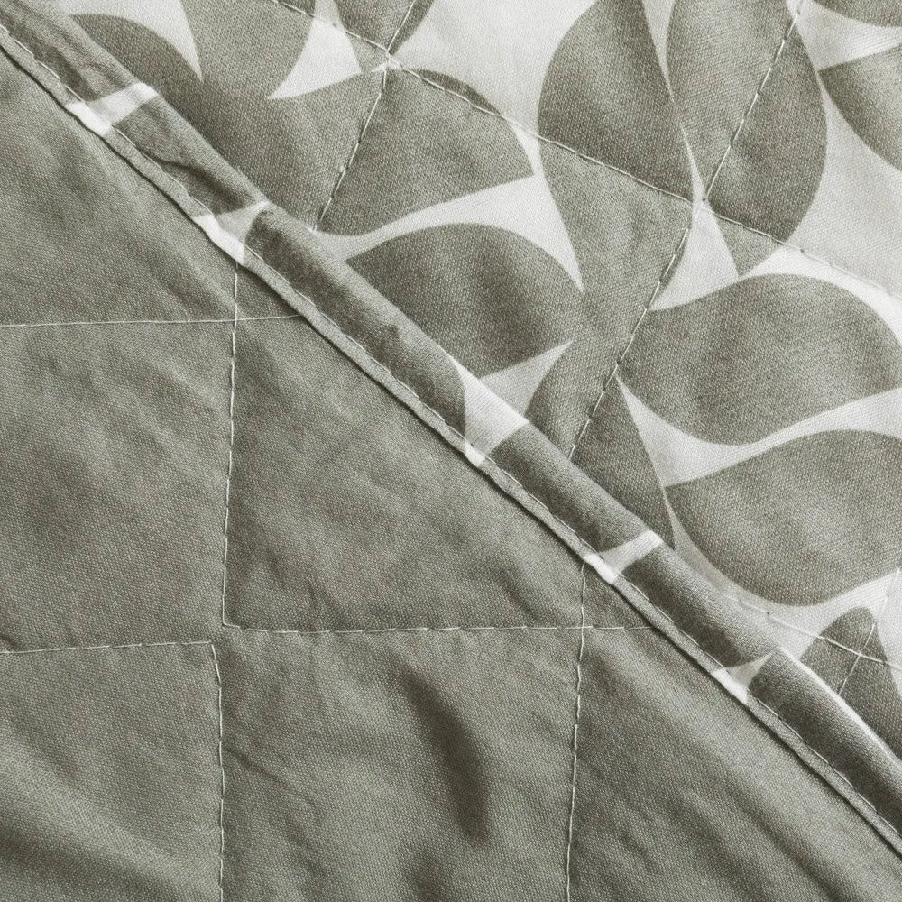 Colcha bouti Keira verde seco