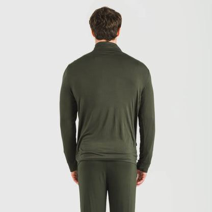 Moletom liso de viscose para homem