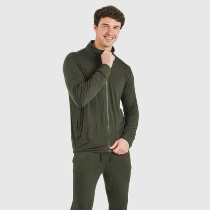 Moletom liso de viscose para homem