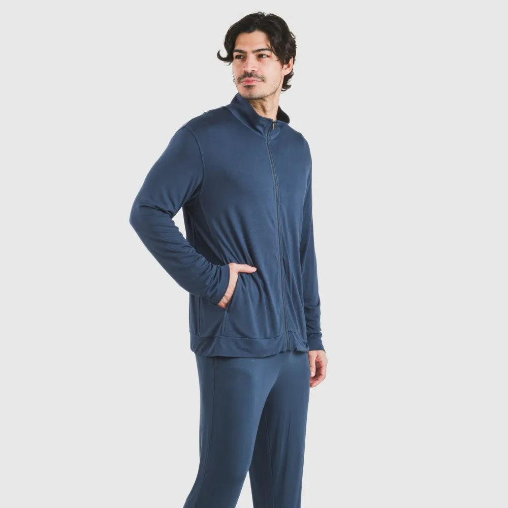 Moletom liso de viscose para homem