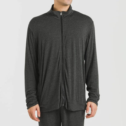 Moletom liso de viscose para homem