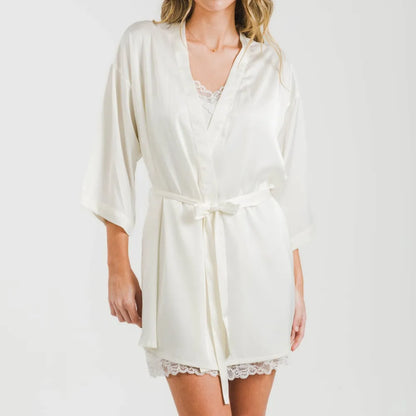 Robe curto feminino de cetim, liso, sexta-feira