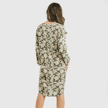 Camisola de viscose de caça verde Charamo