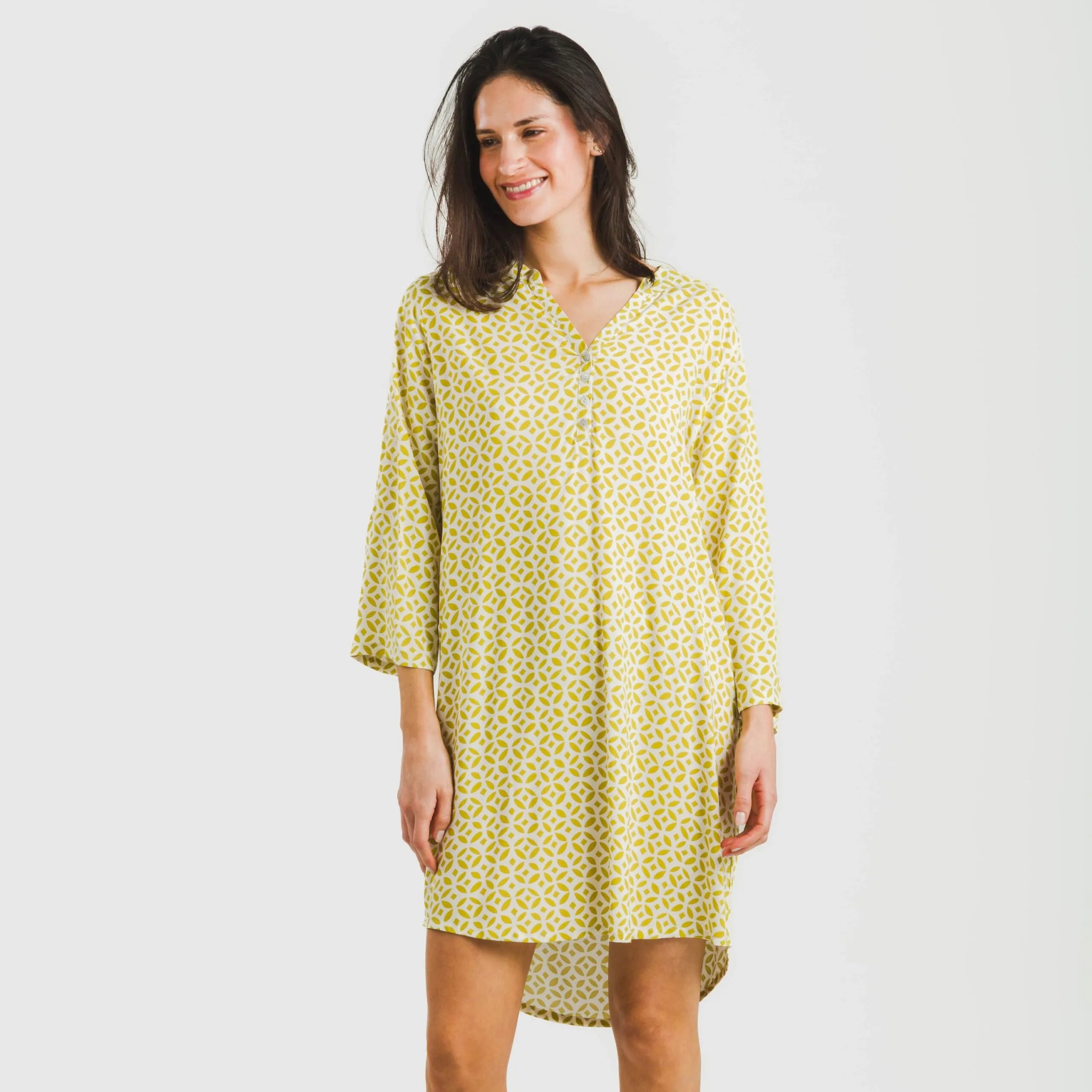 Camisola Clau de viscose cor lima