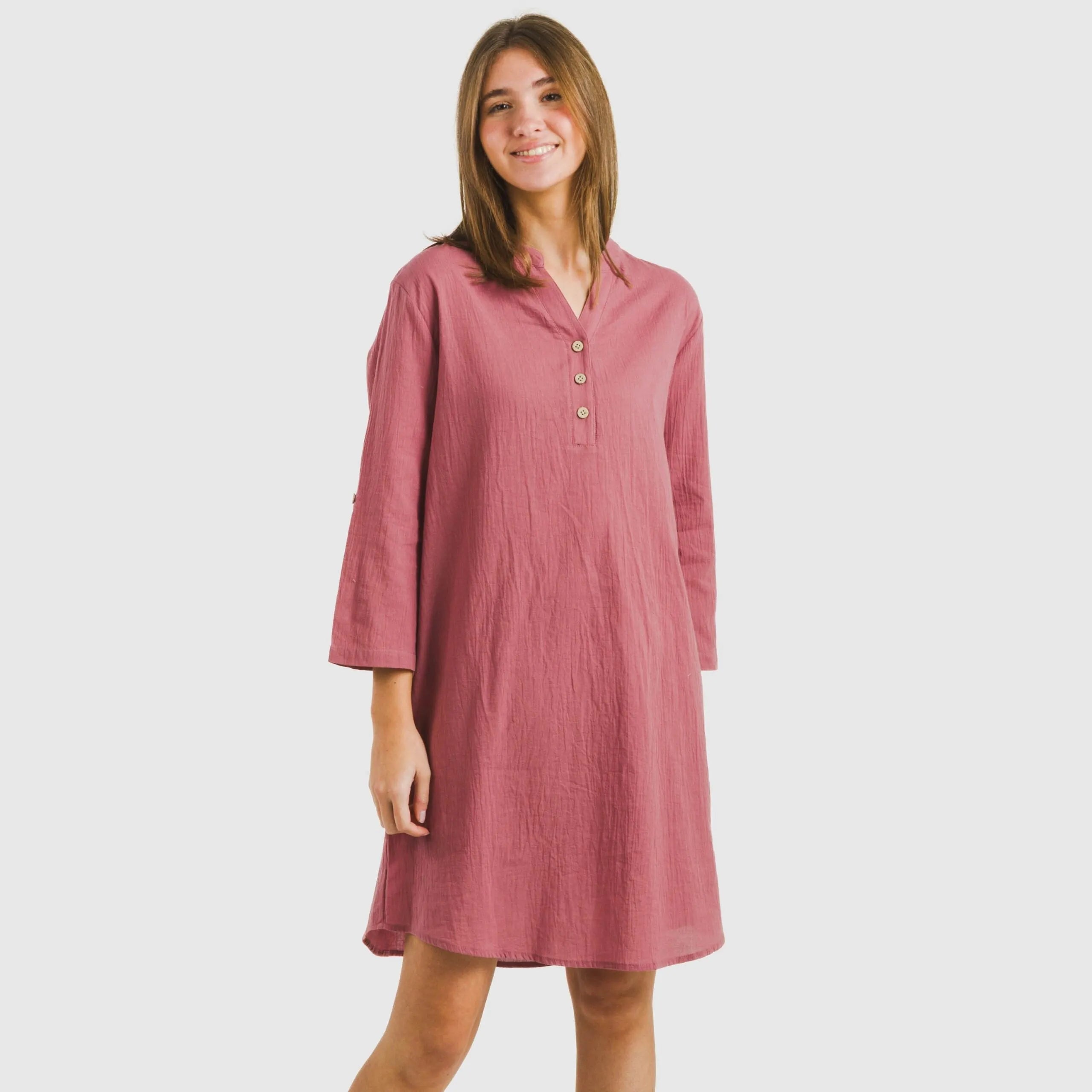 Camisola lisa de algodão