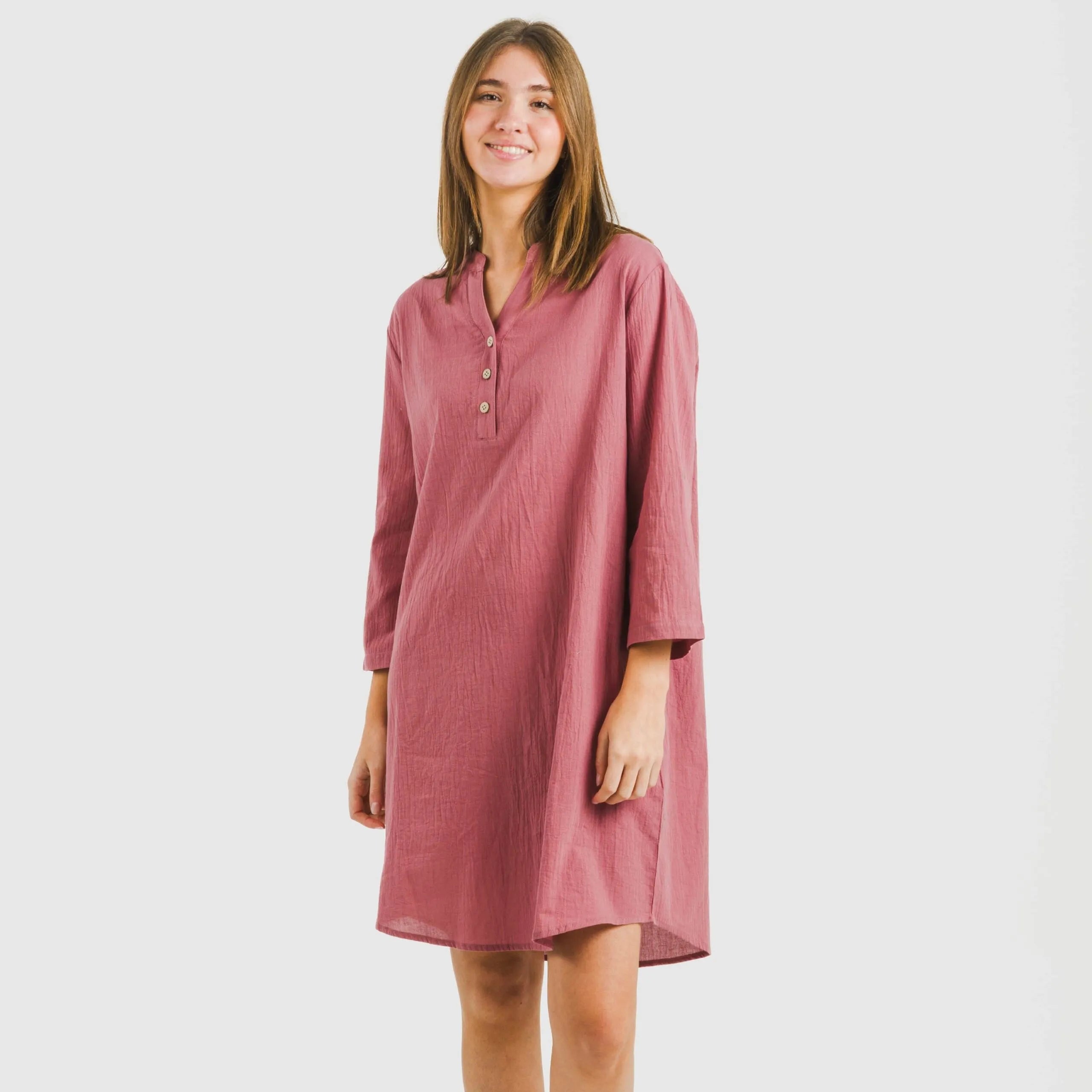 Camisola lisa de algodão