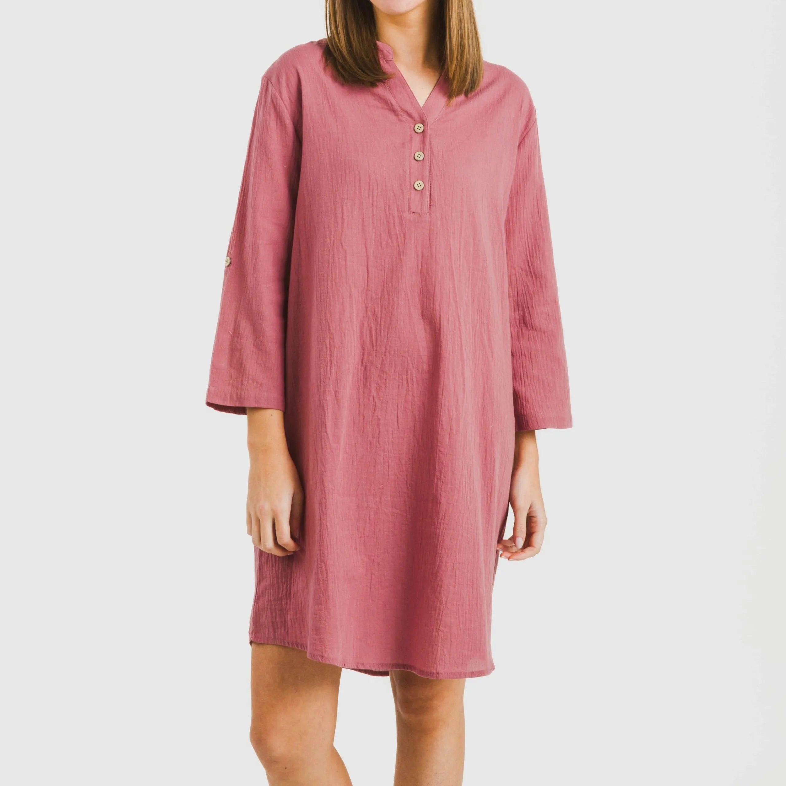 Camisola lisa de algodão