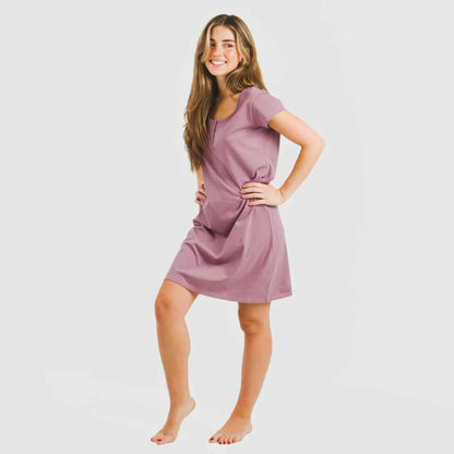 Blusa lisa de algodão